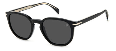 Men David Beckham Sunglasses: DB 1099/S - Black - SpecSMART Eye Clinic (Diagonal View)